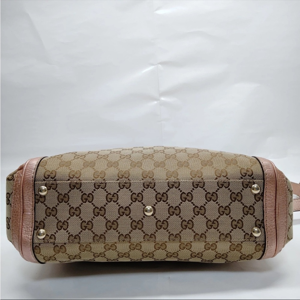 Gucci Beige and Pink Shoulder Bag - Picture 4 of 7